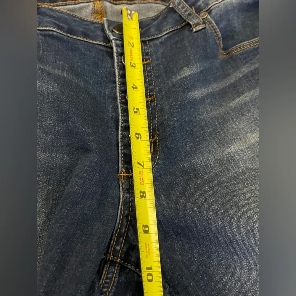 Tahari (Amelia) Button Fly Skinny Jeans Womens Size 10/30 Button Up 90s Y2K - Picture 9 of 15